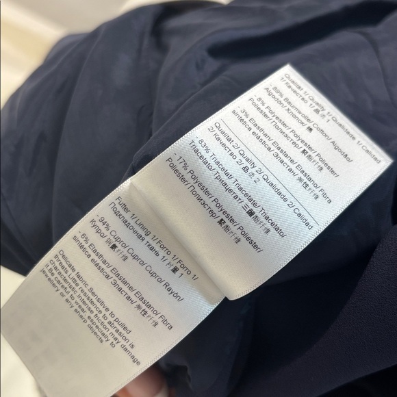 Escada Black Wine Shimmer Print Jacket - Picture 6 of 6